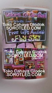 Papan Tulis LED RGB 6 Spidol